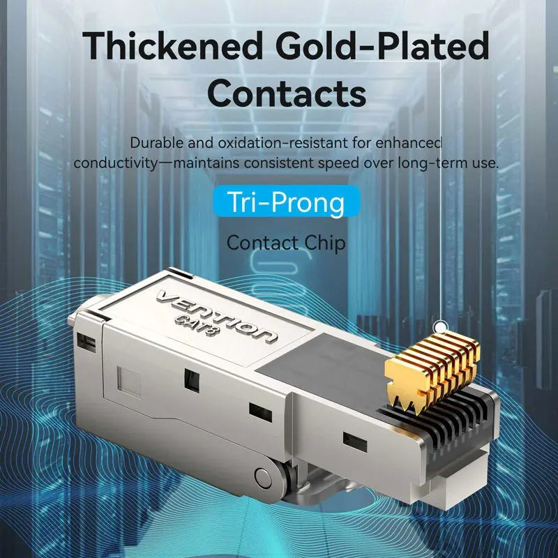 Vention Cat8 Shielded RJ45 Modular Plug - Vention