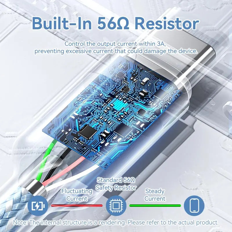 Vention USB 2.0 A Male to C Male 3A Cable Aluminum Alloy Type - Vention