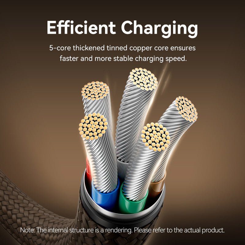 Vention USB 2.0 Type-C Male to Type-C Male 3A Cable Gold Aluminum Alloy Type - Vention