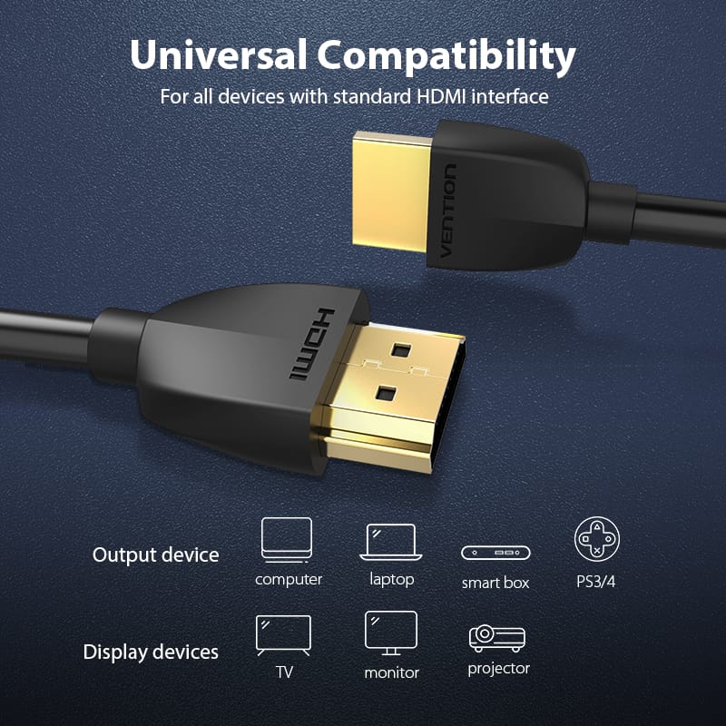 Vention Portable HDMI™ Cable Black