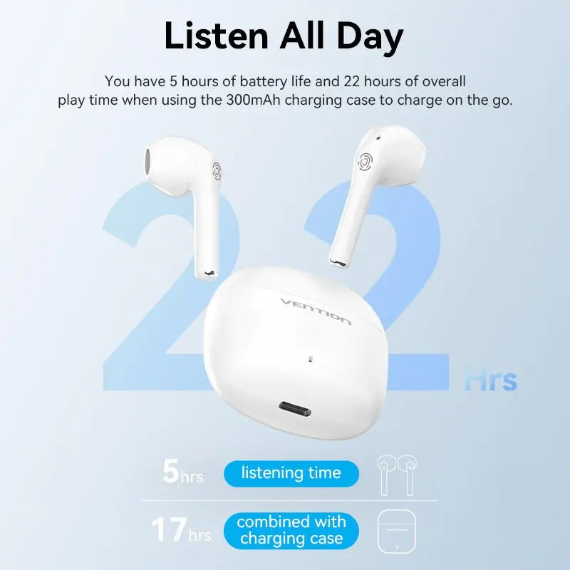 Vention True Wireless Bluetooth Earbuds - Vention