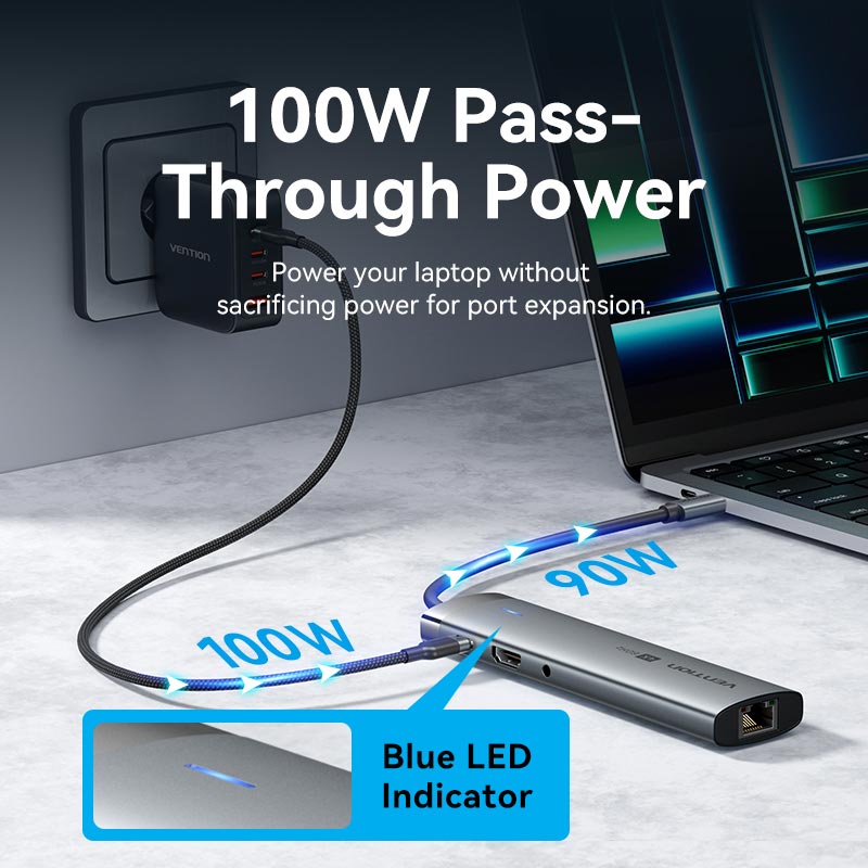 Vention 9-in-1 USB-C Docking Station - Vention