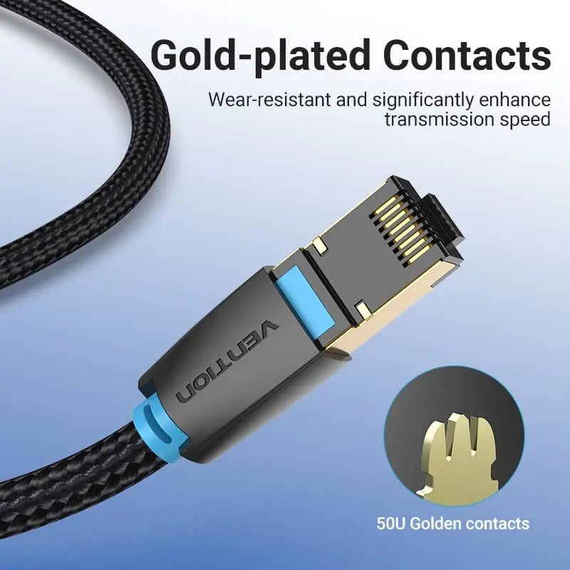 Vention Cat8 SFTP Ethernet Patch Cable - Vention