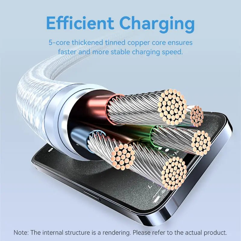 Vention USB 2.0 Type-C Male to Type-C Male 3A Cable Aluminum Alloy Type - Vention
