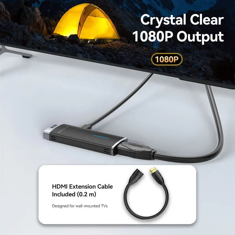 Vention Wireless HDMI™ Transmitter and Receiver - Vention