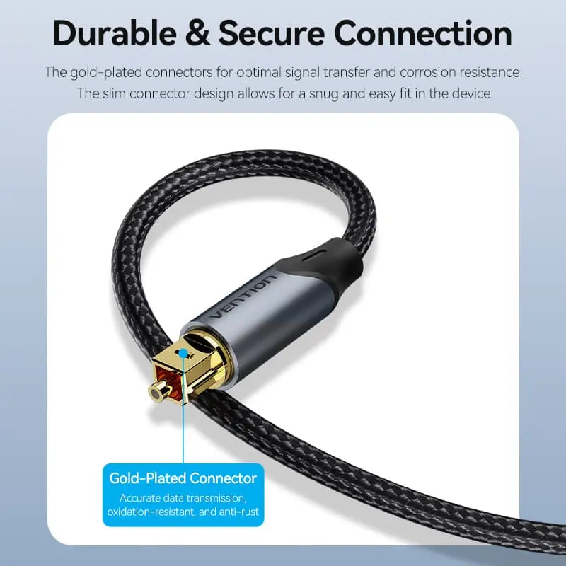 Optical Fiber Audio Cable - Vention