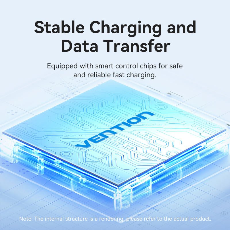 Vention USB-C Male to USB-A Female/PD Power Supply Adapter 0.15M Gray Aluminum Alloy Type - Vention