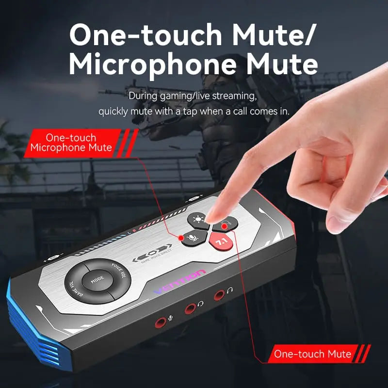 Vention Gaming Audio Amplifier Black - Vention