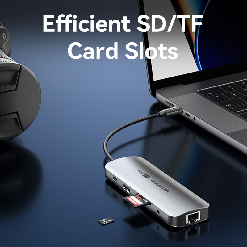 Vention 9-in-1 USB-C Docking Station - Vention