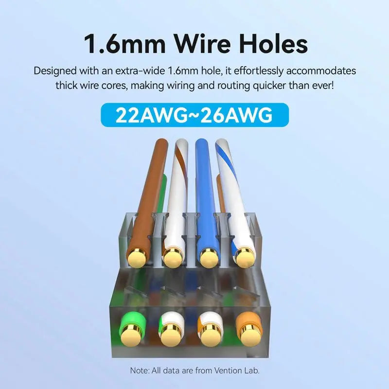 Vention Cat8 Shielded RJ45 Modular Plug - Vention