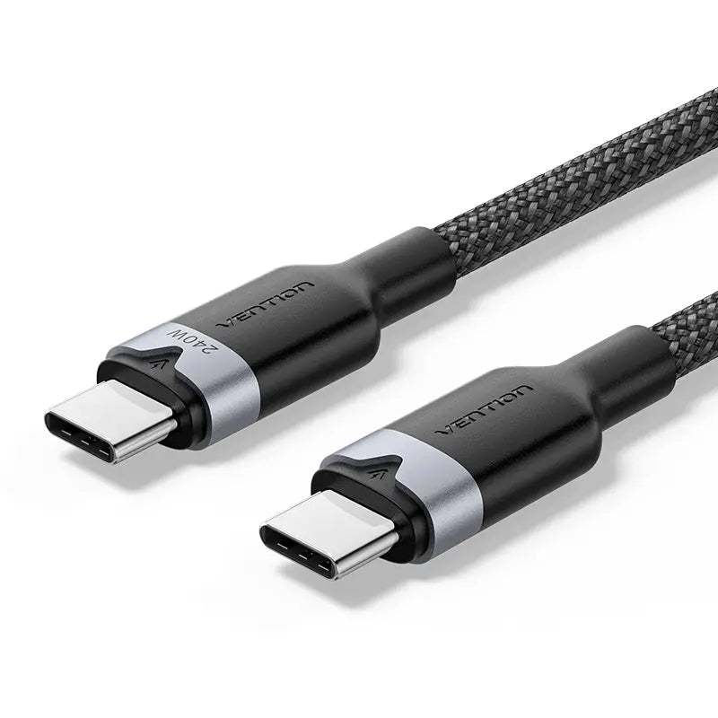 Vention USB 2.0 Type-C Male to Type-C Male 5A Cable Aluminum Alloy Type - Vention