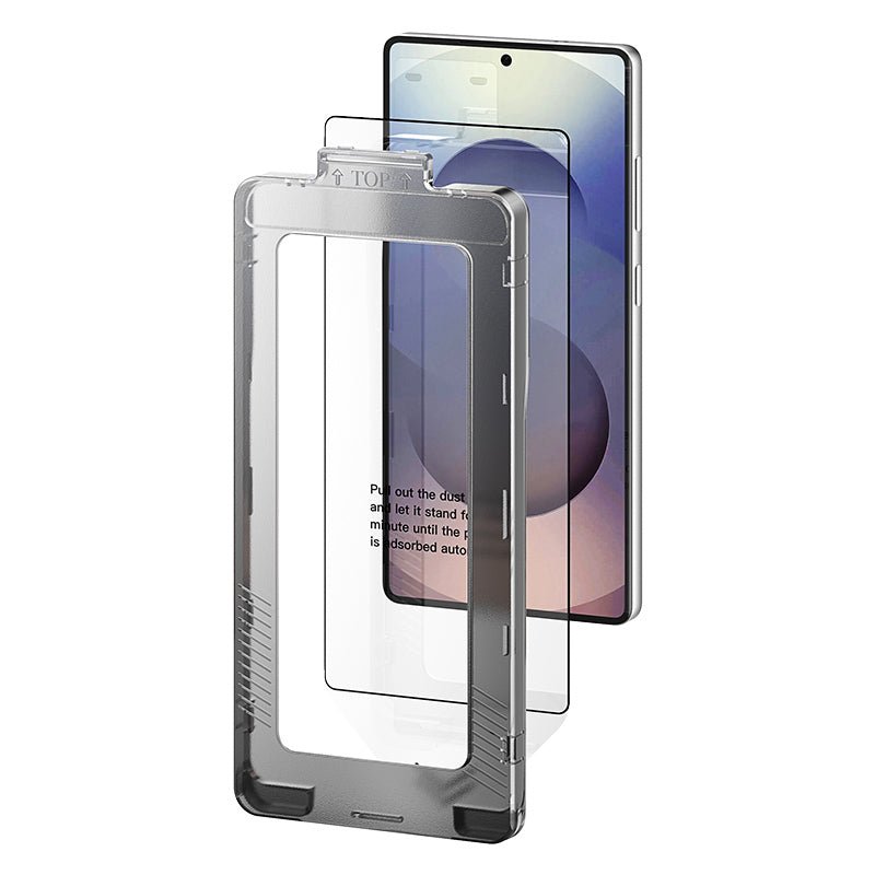 Vention HD Tempered Glass Screen Protector for Samsung Galaxy S25 6.2" with Dust-Free Installation Tool - Vention