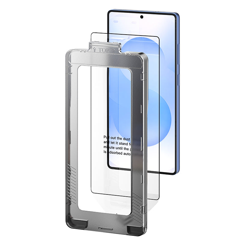 <tc>Vention</tc> HD-Displayschutz aus gehärtetem Glas für Samsung Galaxy S25 6.2" mit staubfreiem Installationswerkzeug
