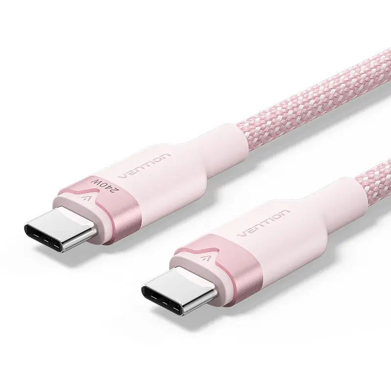 Vention USB 2.0 Type-C Male to Type-C Male 5A Cable Aluminum Alloy Type - Vention