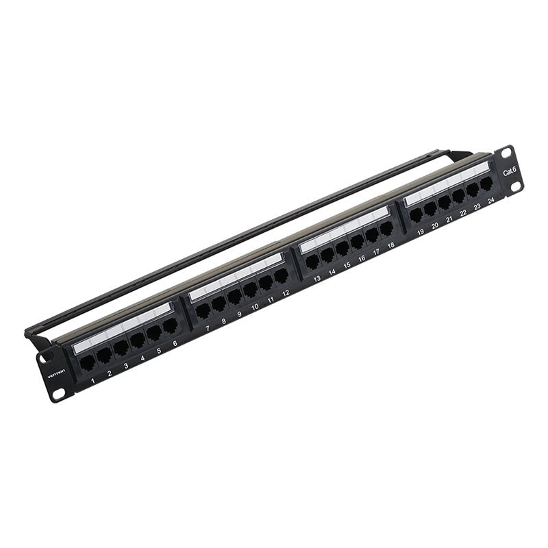 Vention 24-port Cat6 Unshielded Patch Panel - Vention