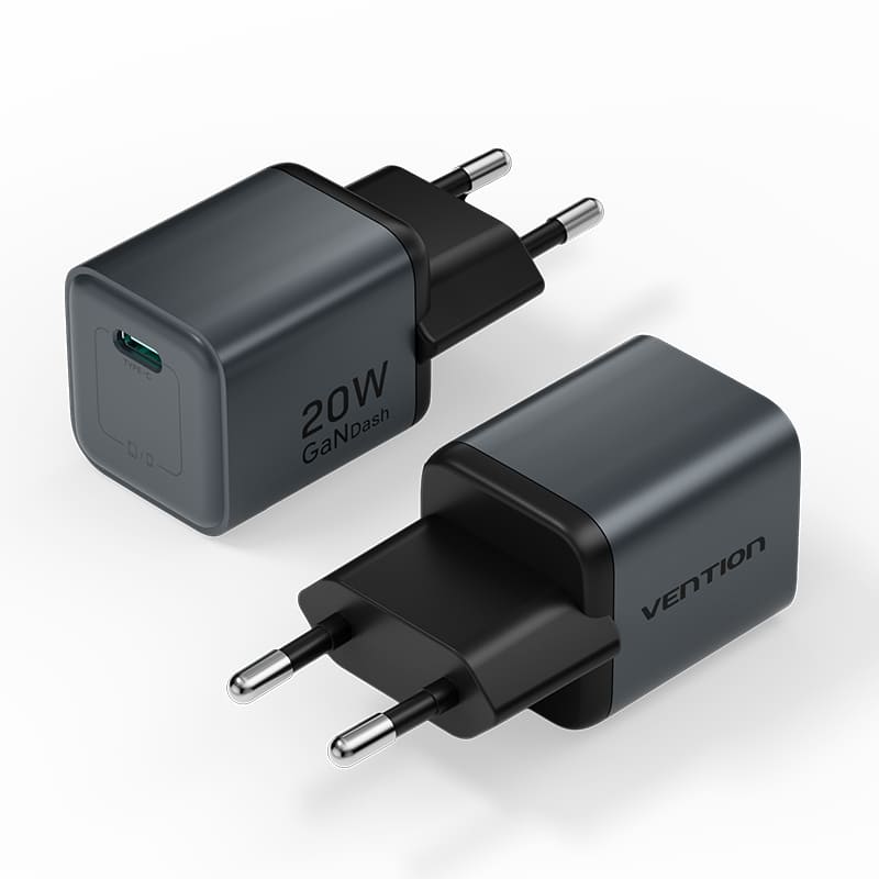 <tc>Vention</tc> 1-Port USB-C GaN Ladegerät 20W EU-Stecker