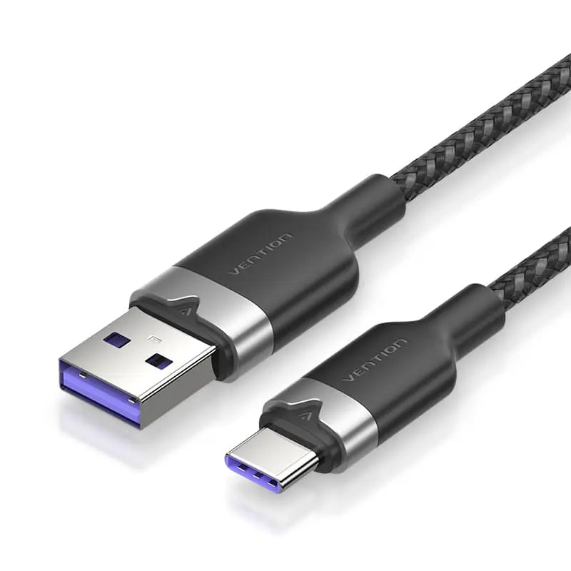 Vention USB 2.0 A Male to C Male 6A Cable Aluminum Alloy Type - Vention
