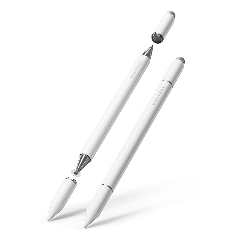 Vention 3-in-1 Magnetic Stylus Pen White Aluminum Alloy Type