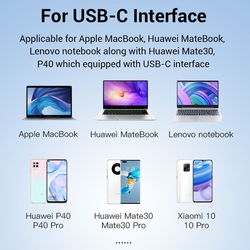 USB-C to Gigabit Ethernet Adapter 0.15M Gray Aluminum Alloy Type