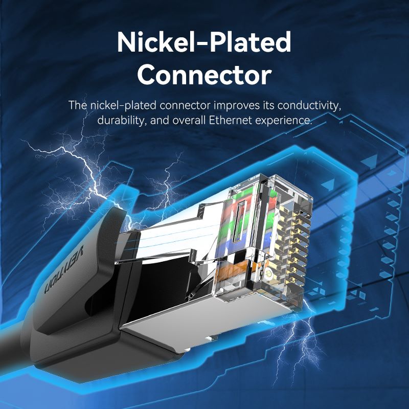 Vention Cat8 SFTP Ethernet Patch Cable - Vention