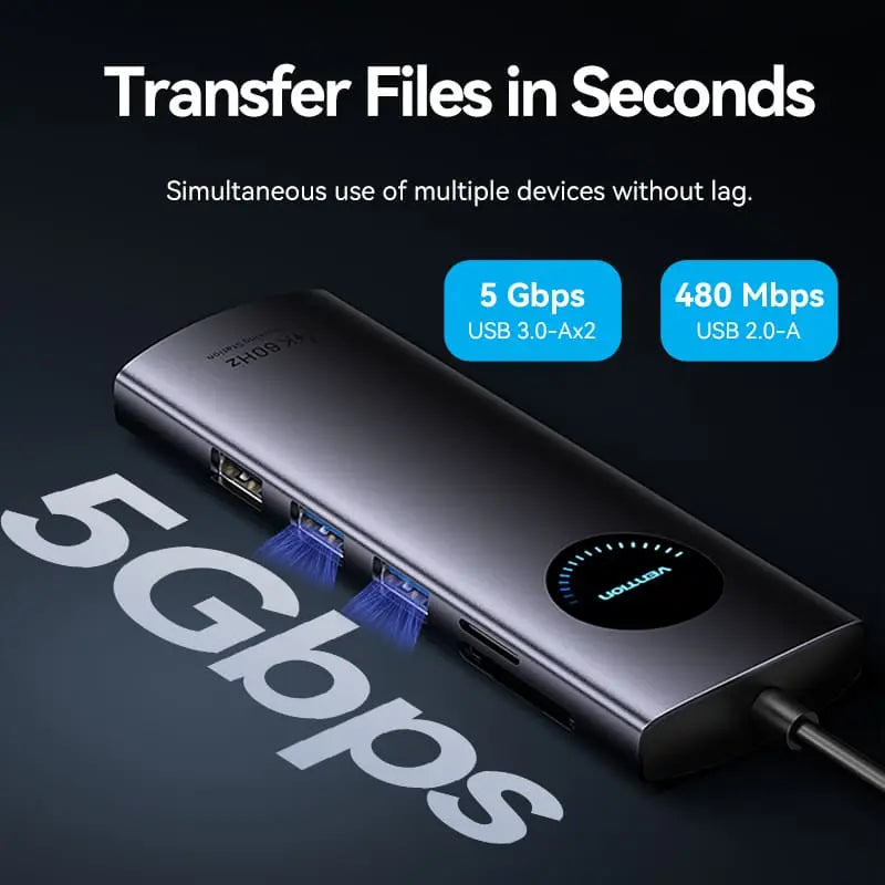 Vention 10-in-1 USB-C MST Docking Station - Vention