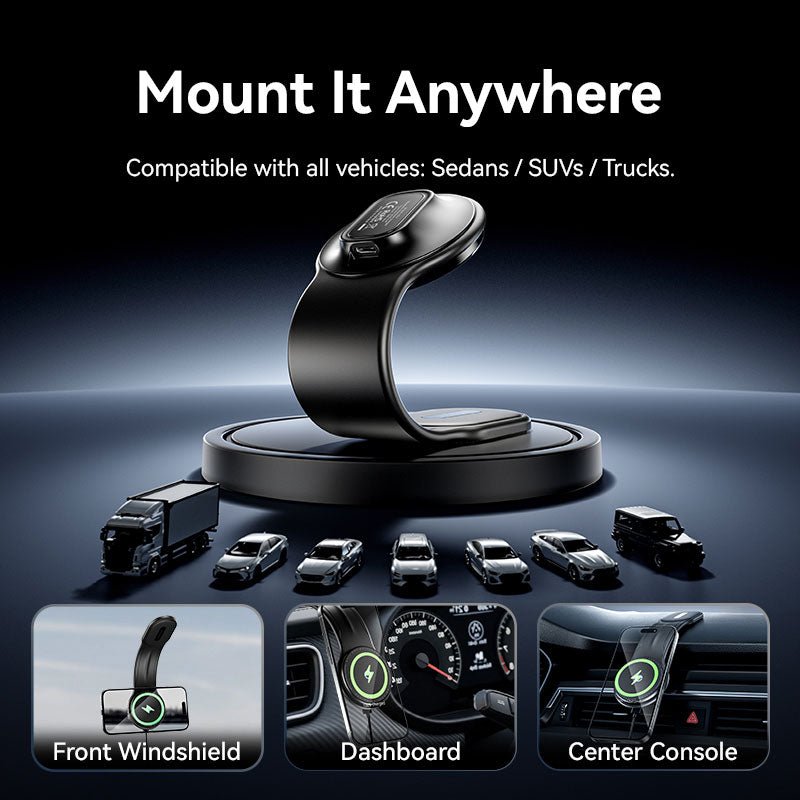 Vention Wireless Car Mount Charger - Vention