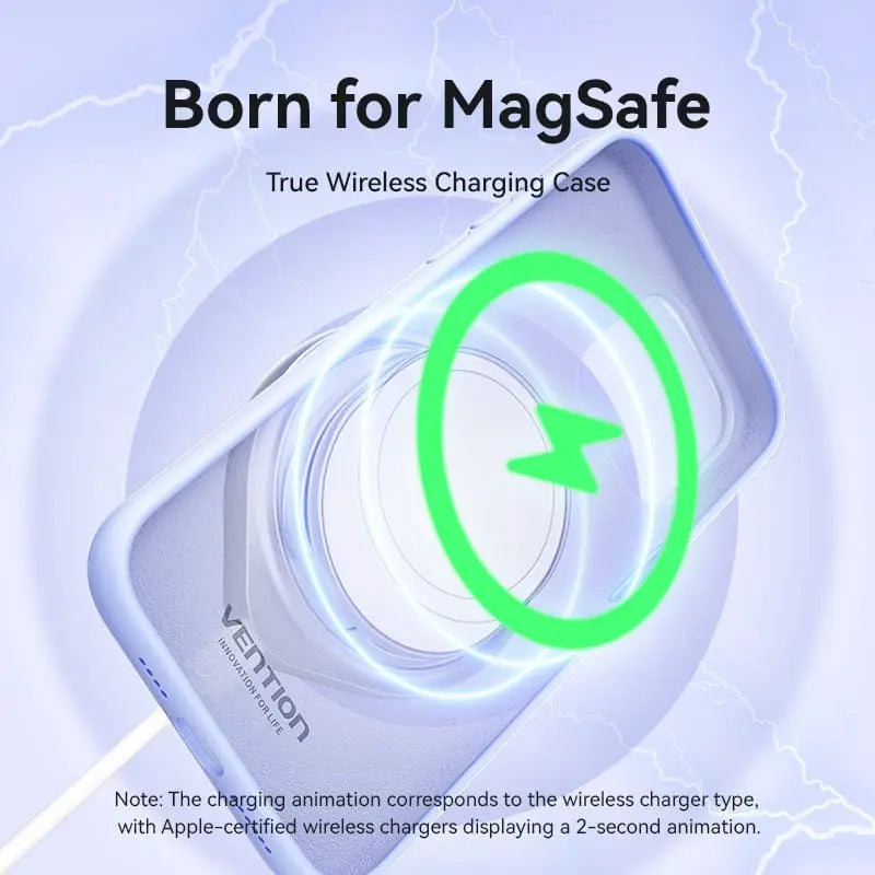 Vention Liquid Silicone Case for iPhone 13 with MagSafe - Vention
