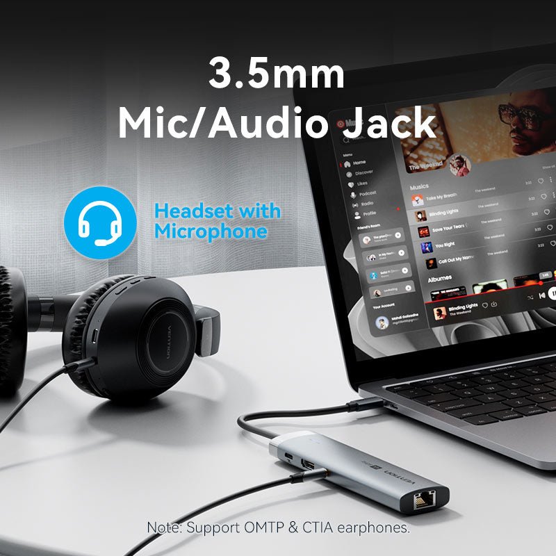 Vention 9-in-1 USB-C Docking Station - Vention