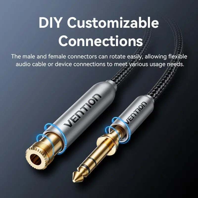 Vention 6.35mm Male to Female Audio Cable - Vention