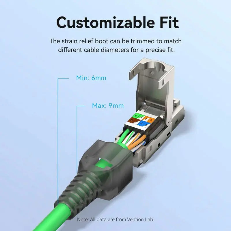 Vention Cat8 Shielded RJ45 Modular Plug - Vention