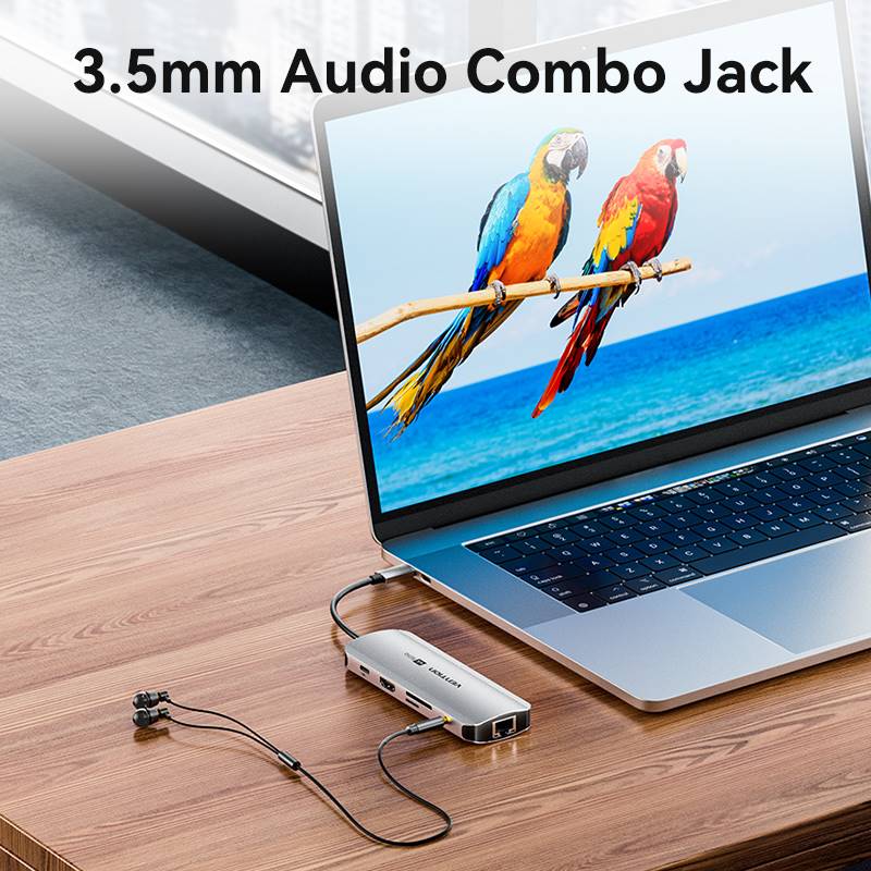 Vention 9-in-1 USB-C Docking Station - Vention