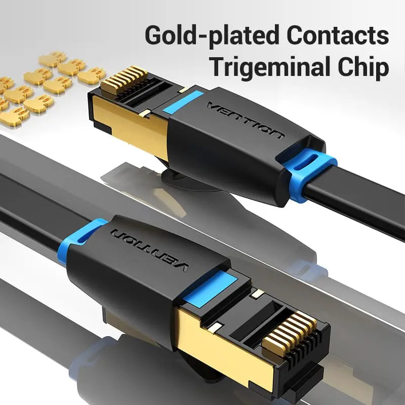 Vention Flat Cat8 Ethernet Patch Cable - Vention