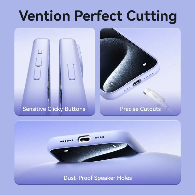 Vention Liquid Silicone Case for iPhone 16 with MagSafe - Vention