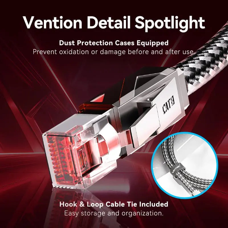 Cat8 SFTP Gaming Patch Cable - Vention