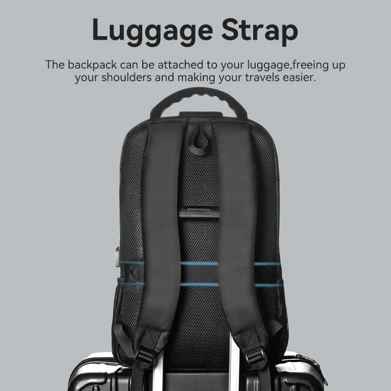 Vention Water-Repellent Laptop Backpack Black - Vention