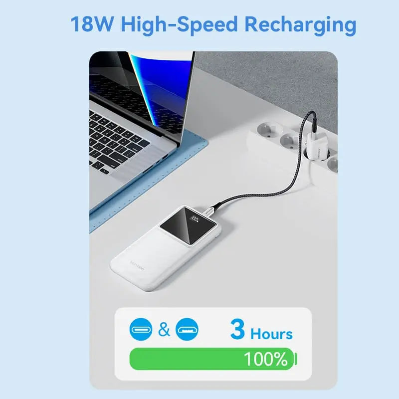 Vention 10000mAh Power Bank 22.5W - Vention