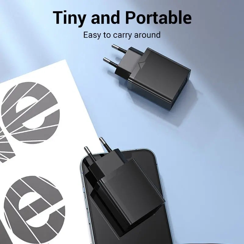 Vention 1-Port USB-C Wall Charger 20W EU-Plug - Vention