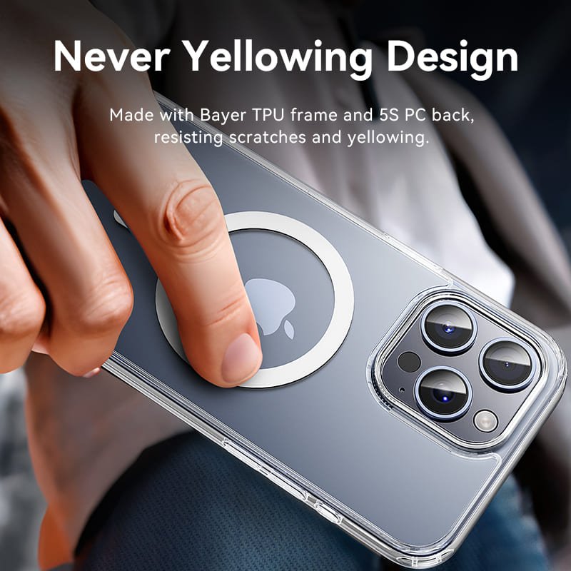 Vention Concise Impact Case for iPhone 13 with MagSafe Transparent - Vention