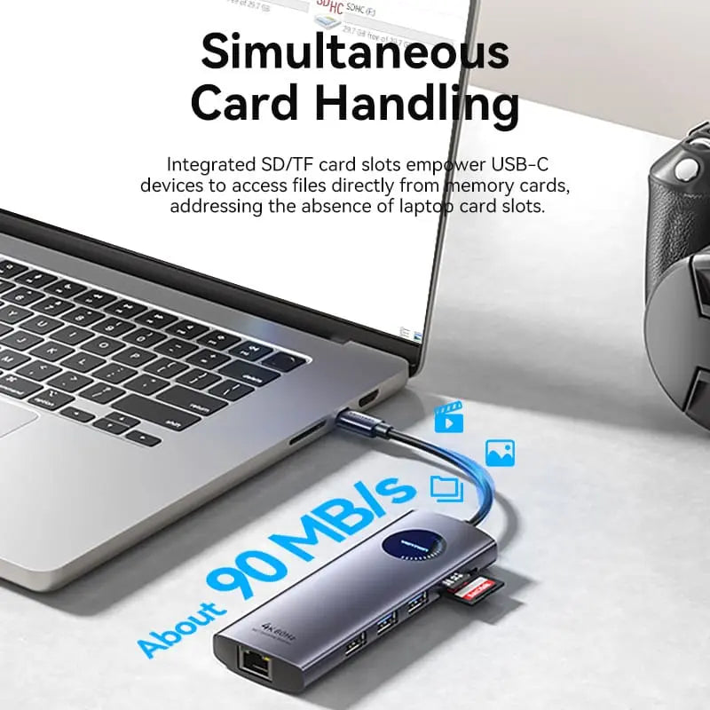 Vention 10-in-1 USB-C MST Docking Station - Vention