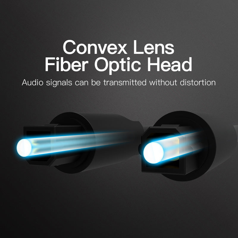Vention Optical Fiber Audio Cable Black