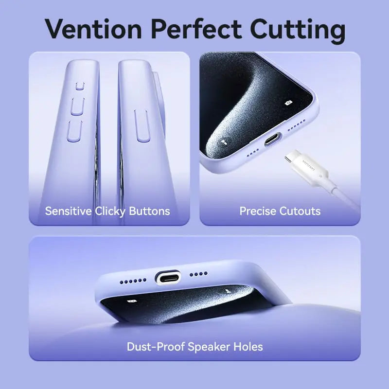 Vention Liquid Silicone Case for iPhone 13 with MagSafe - Vention