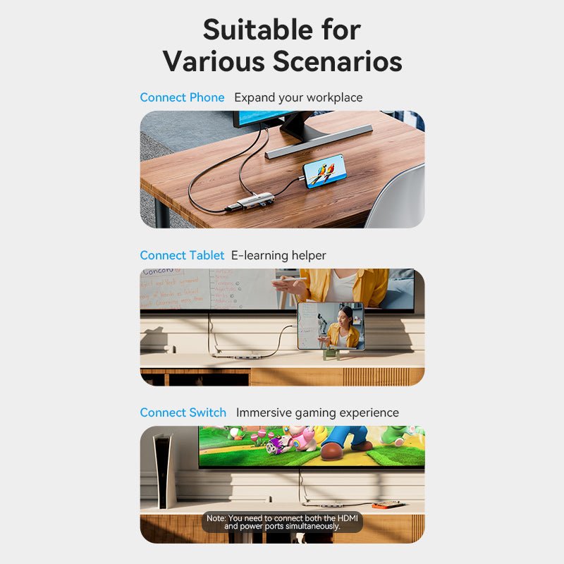 Vention 5-in-1 USB-C Docking Station - Vention