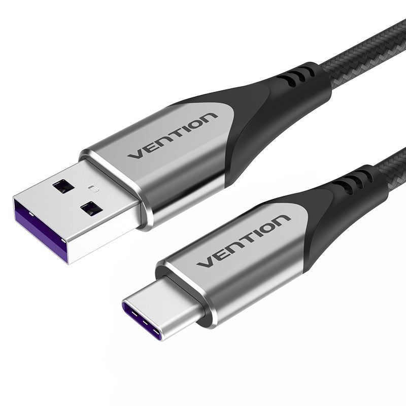 <tc>Vention</tc> USB-C auf USB 2.0-A Schnellladekabel Typ Aluminiumlegierung