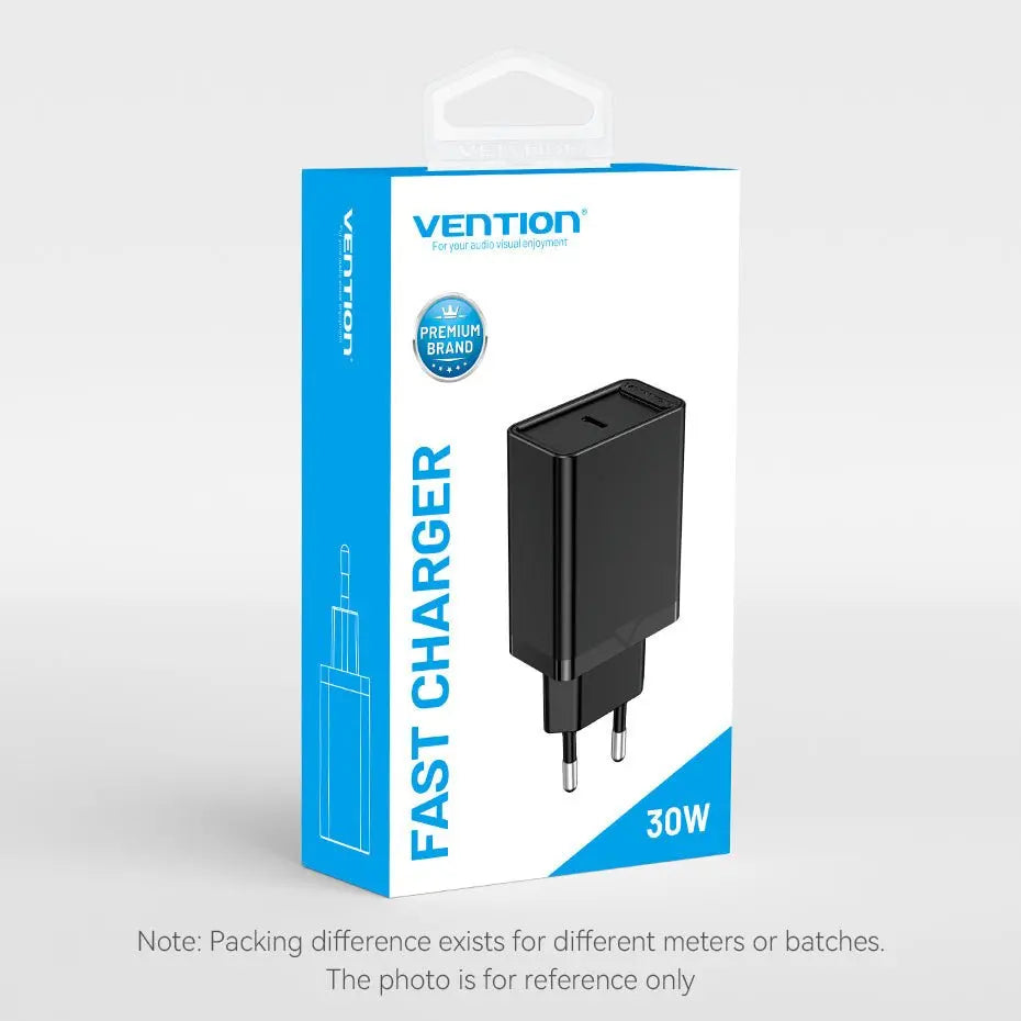 Vention 1-Port USB-C Wall Charger 30W EU-Plug - Vention