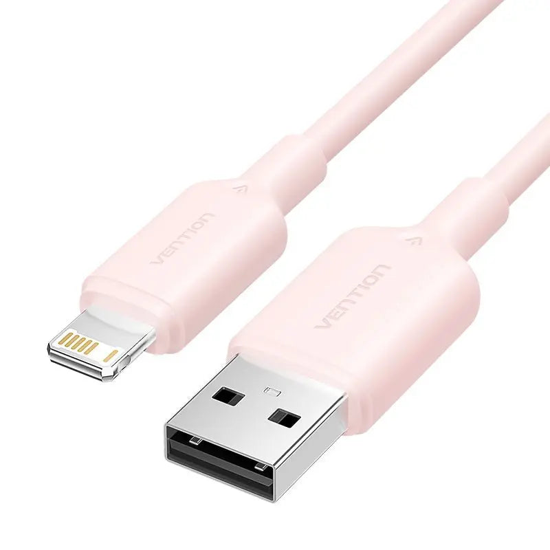 Vention USB 2.0 Type-A Male to Lightning Male 2.4A Cable PVC Type - Vention