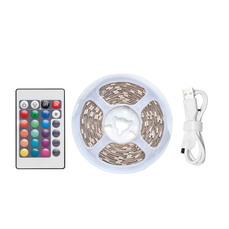 <tc>Vention</tc> RGB FPC-LED-Streifenlichter mit IR-Fernbedienung und USB-5-V-Stromversorgung