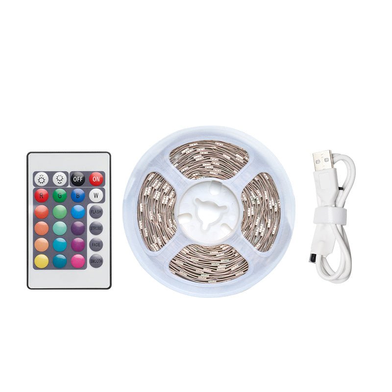 Vention RGB FPC LED Strip Lights with IR Remote and USB 5V Power Supply - Vention