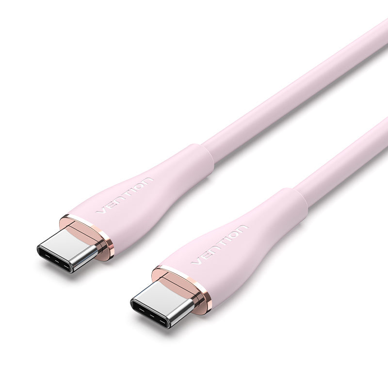<tc>Vention</tc> USB 2.0 C-Stecker auf C-Stecker 5A Kabel Silikontyp