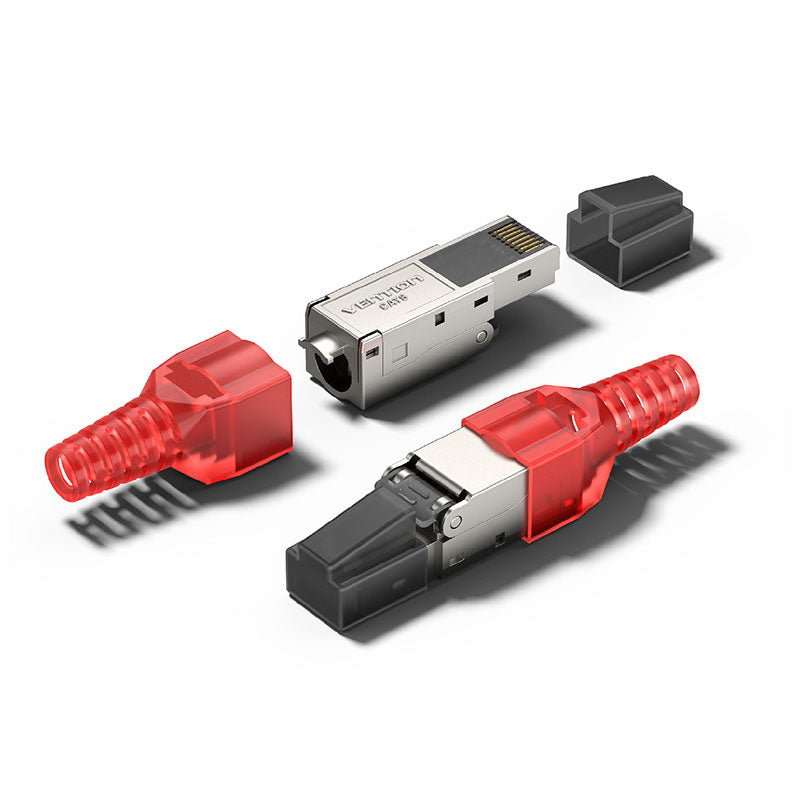 <tc>Vention</tc> Geschirmter modularer RJ45-Stecker der Kategorie 8