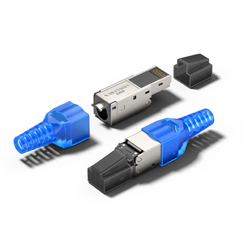 <tc>Vention</tc> Geschirmter modularer RJ45-Stecker der Kategorie 8